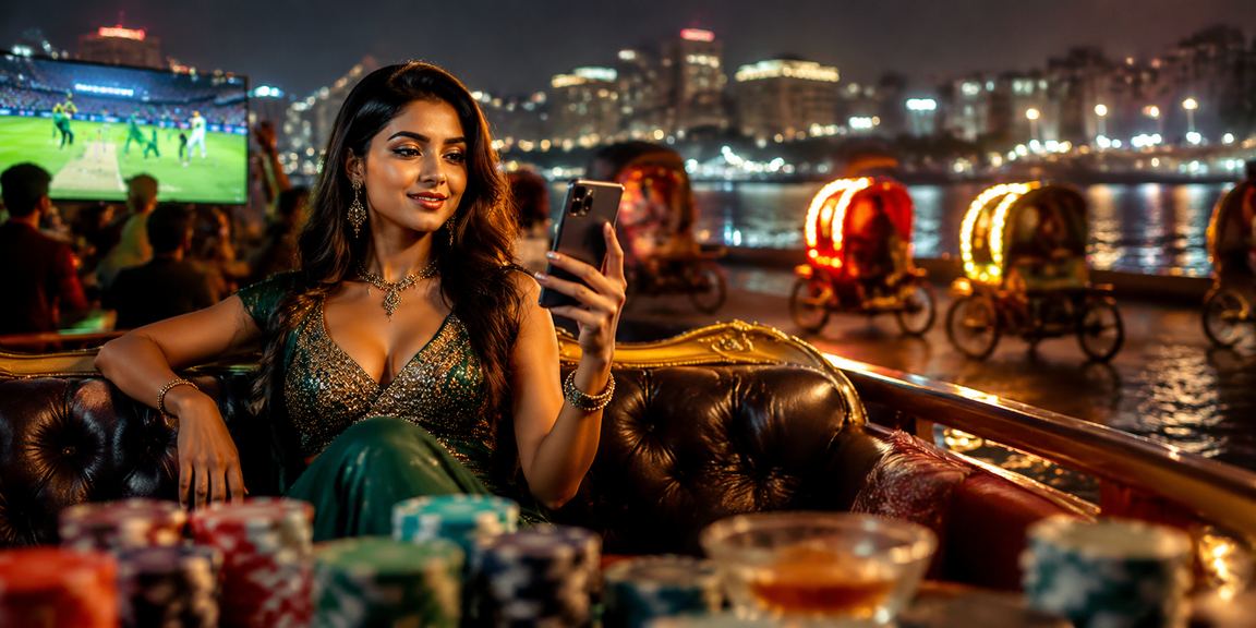 ঢাকা ক্রিকেট বেটিং রাতের বাজারের দৃশ্য